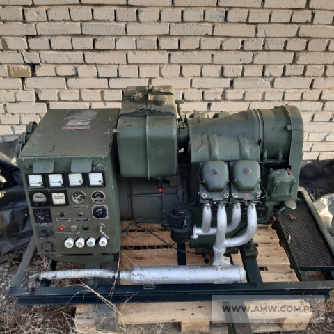 Zespół spalinowo-elektryczny PAD-8-3/400/P1 (8 kW, 400/231 V, 50 Hz) bez przyczepy 